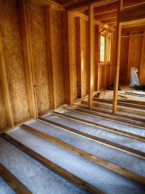 Çerçeve ev içinde döşeme