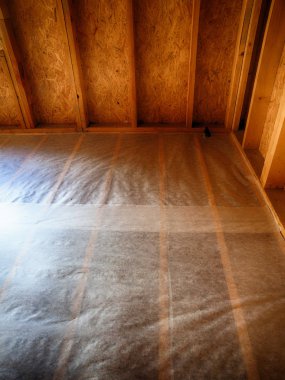 Çerçeve ev içinde döşeme