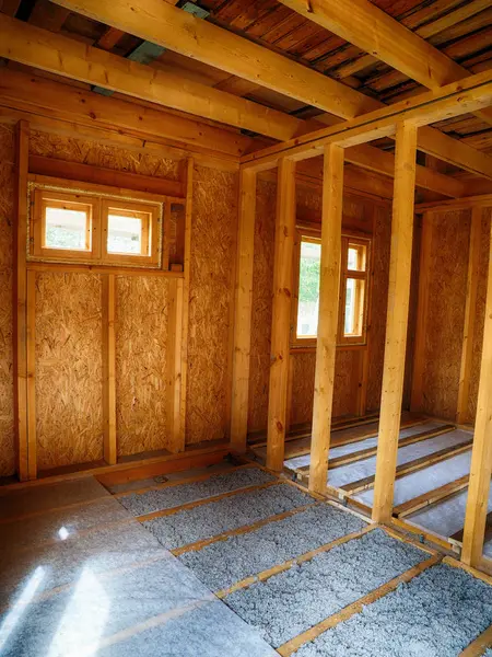 Çerçeve ev içinde döşeme