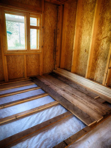 Çerçeve ev içinde döşeme