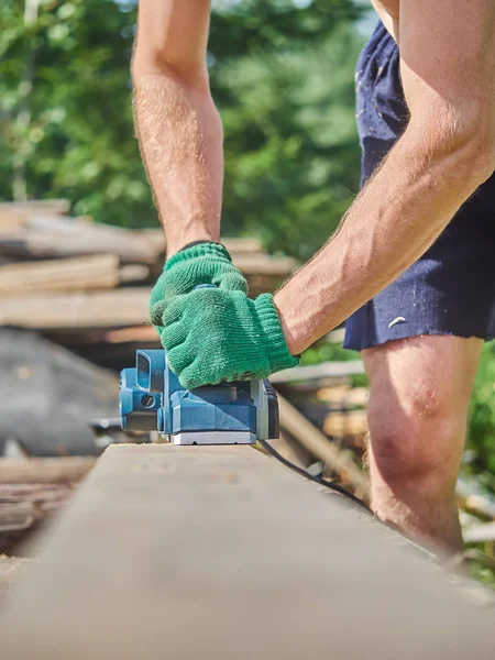 Builder kurulu bir elektrikli uçak ile Arsalar