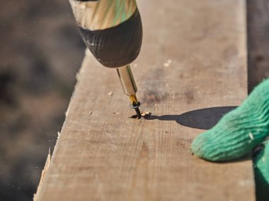 Builder vida kurulu içine vidalar