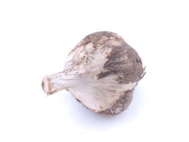 Hafif arkaplanda sarımsak