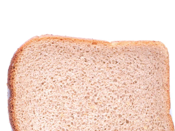 Bread on white background — Stock Photo, Image