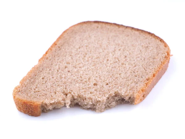 흰 배경의 빵 — 스톡 사진