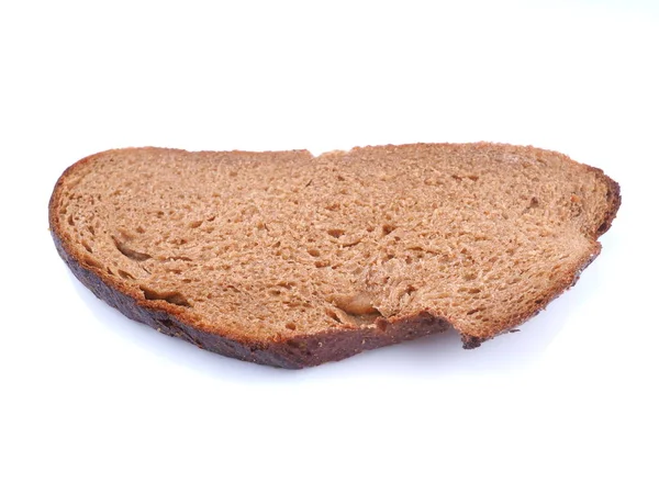 Brot auf weißem Hintergrund — Stockfoto