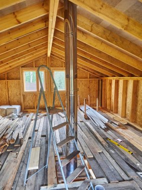 Bacanın içinde bir çerçeve ev