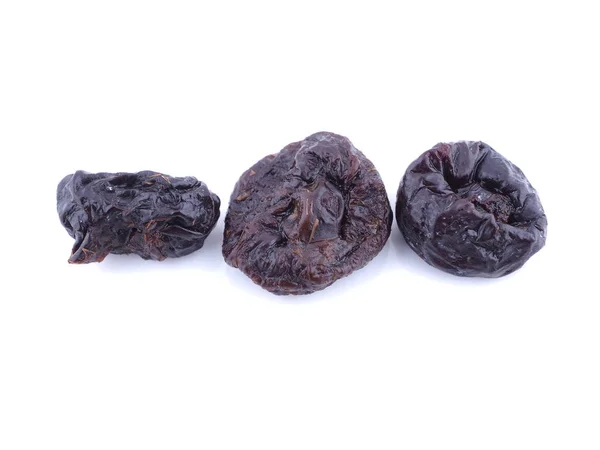 Prunes White Background — Stock Photo, Image