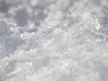 Beyaz kar ve berrak buz. Arkaplan