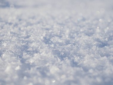 Beyaz kar ve berrak buz. Arkaplan