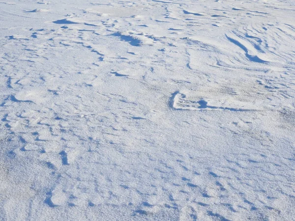 Weißer Schnee Und Klares Eis Hintergrund — Stockfoto