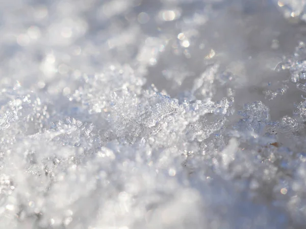Beyaz Kar Berrak Buz Arkaplan — Stok fotoğraf