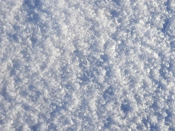 白い雪と澄んだ氷 — ストック写真