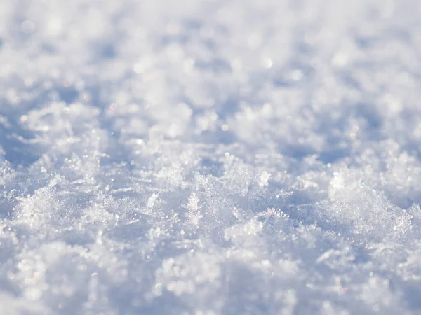 Nieve Blanca Hielo Limpio Contexto —  Fotos de Stock