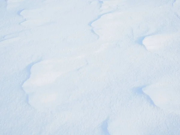 Vit Snö Och Klar Bakgrund — Stockfoto