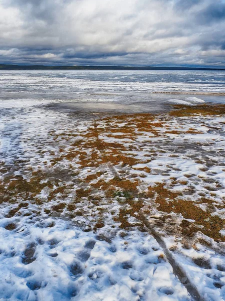 Ice Lake Winter — Stock Photo, Image