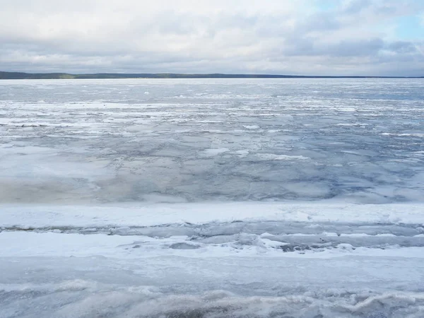 Ice Lake Winter — Stock Photo, Image