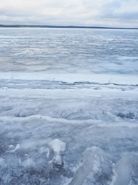Ice Lake Winter — Stock Photo, Image
