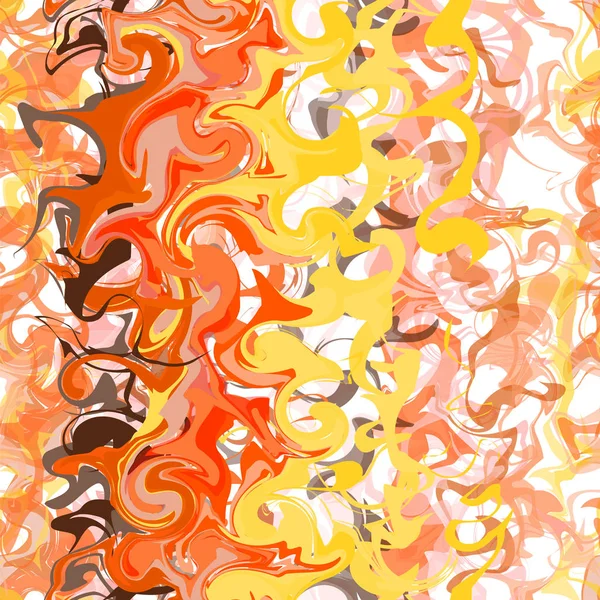 Бесшовный красочный узор с волнистыми элементами гранжа — стоковый вектор