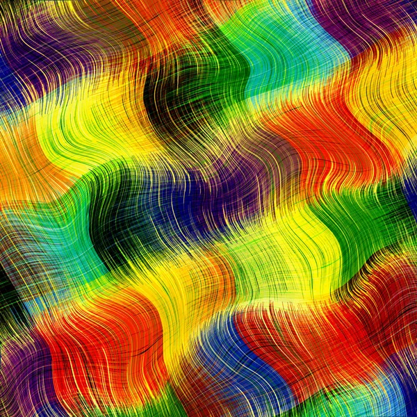 Grunge striped wavy rainbow diagonal background for web design — Stock Photo, Image