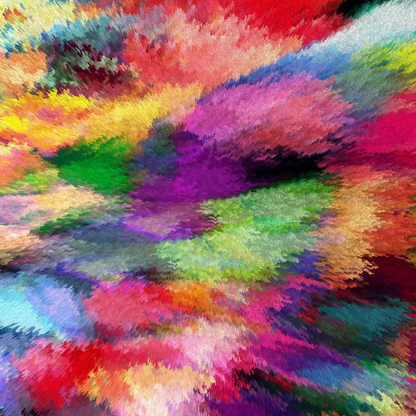 Arco-íris grunge manchado desfocado dinâmico abstrato fundo — Fotografia de Stock