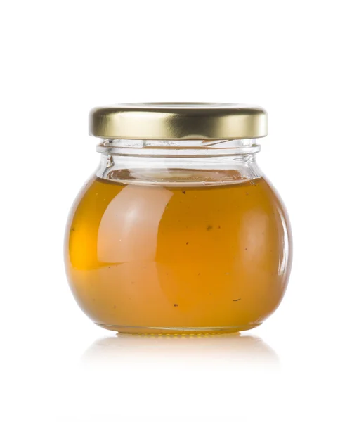 Honey on white — Stock Photo, Image