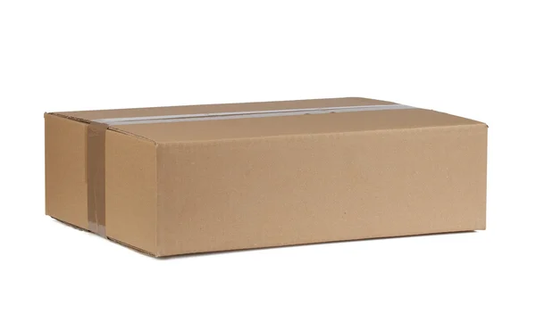 Beyaz arkaplanda kutu