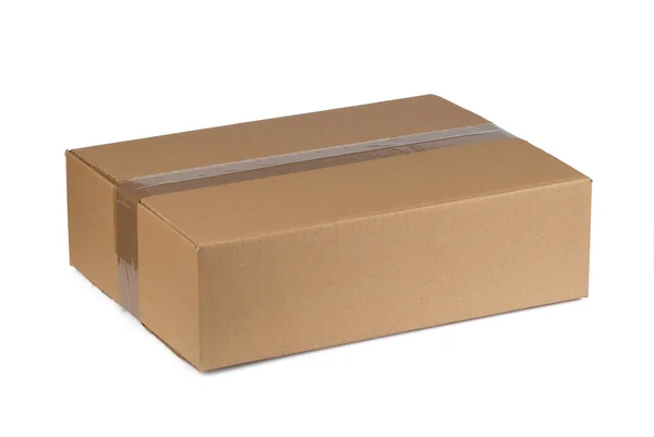 Box on white background — Stock Photo, Image