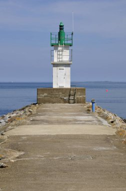 Sauzon, Belle Ile Fransa, deniz feneri