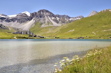 Göl Tignes Fransa