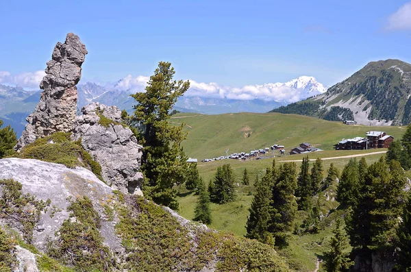 Plagne Villages in France — Stock Photo, Image