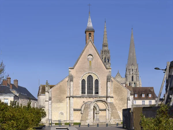 Templom: Chartres Franciaországban — Stock Fotó