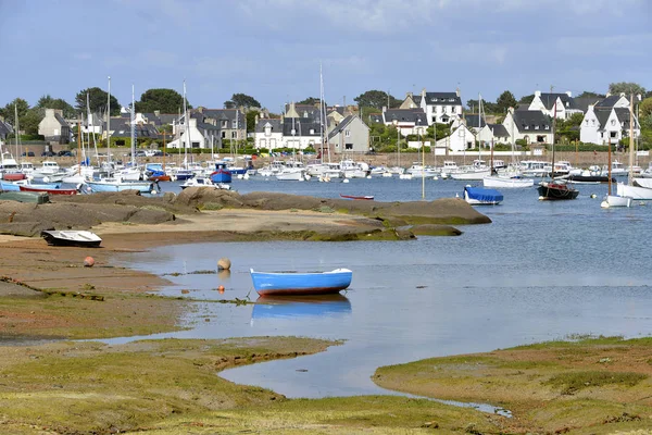 Puerto de Tregastel en Francia — Foto de Stock