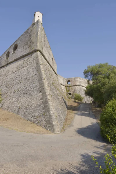 Fort Carre od Antibes we Francji — Zdjęcie stockowe