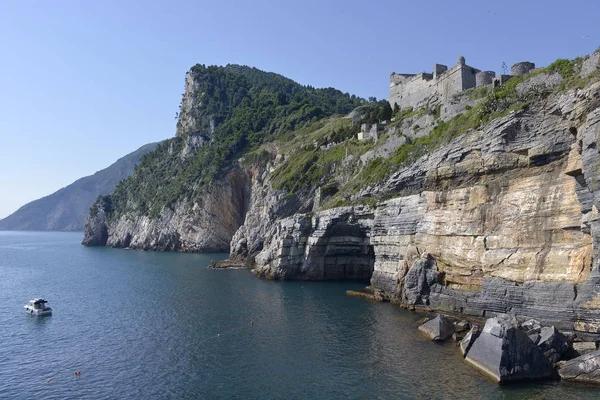 Kustlijn van Porto Venere in Italië — Stockfoto