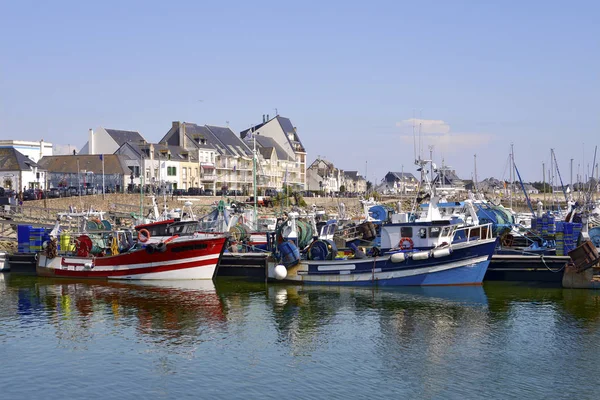 Port La Turballe we Francji — Zdjęcie stockowe