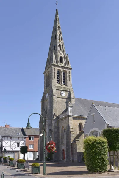 Igreja Saint Nicolas Pouliguen Uma Comuna Francesa Região Administrativa Baixa — Fotografia de Stock