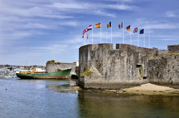 Ville Close Cidade Murada Concarneau Comuna Francesa Região Administrativa Bretanha — Fotografia de Stock