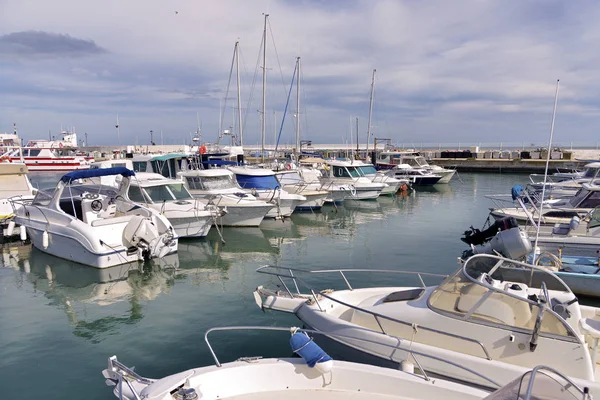 Hafen Von Saintes Maries Mer Eine Gemeinde Departement Bouches Rhne — Stockfoto