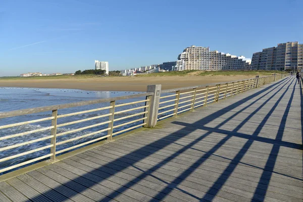 Saint Jean Monts Vom Pier Aus Gesehen Einer Gemeinde Departement — Stockfoto