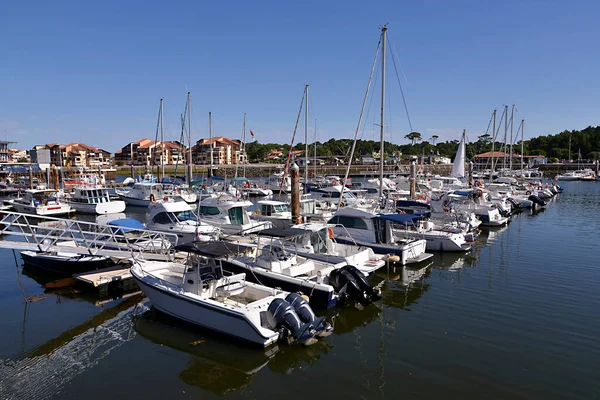 Marina Capbreton Uma Comuna Francesa Região Administrativa Aquitânia Departamento Landes — Fotografia de Stock