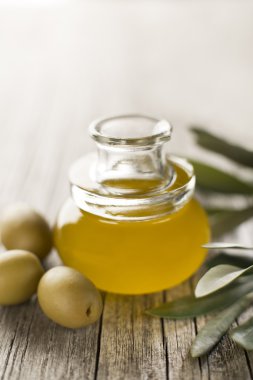 Zeytin yağı malzemeleri.
