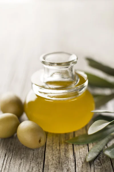 Olive oil ingredients — Stock Photo, Image