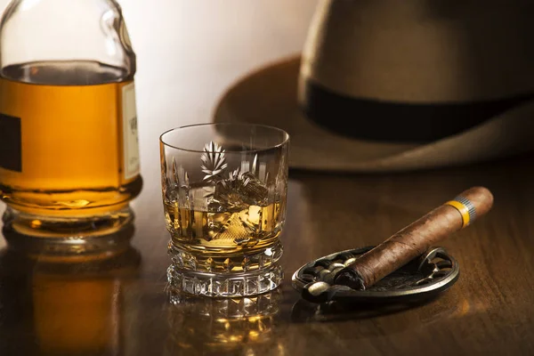 Glass of Whiskey — Stock Photo, Image