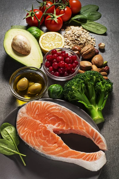 Healthy food ingredients — Stock Photo, Image