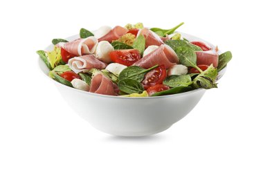 Prosciutto ile salata kasesi.