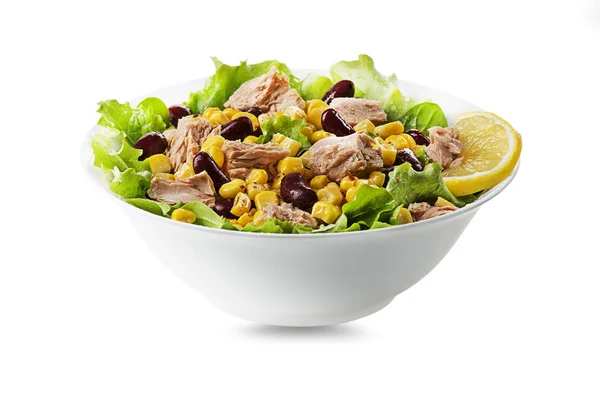 Salade met tonijn — Stockfoto