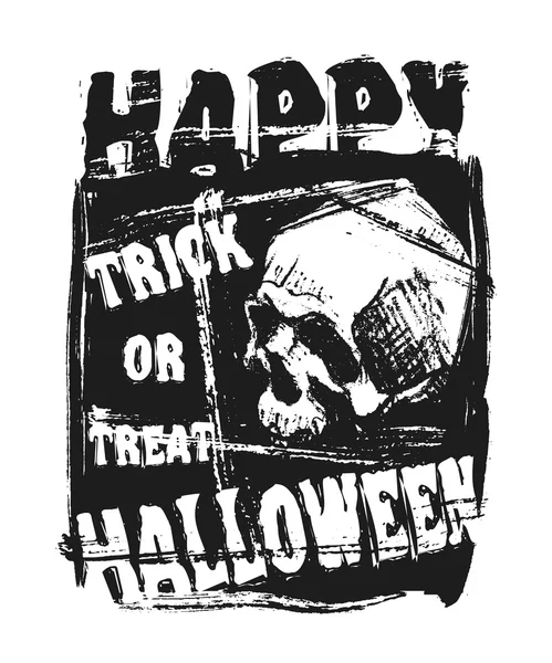 Happy Halloween Flyer — Stock Vector