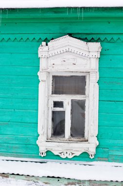 Oyma ahşap dekoratif windows