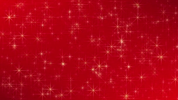 Abstract Red Backgroud With Magic Flare And Glittering Star Stock Video C Emaria